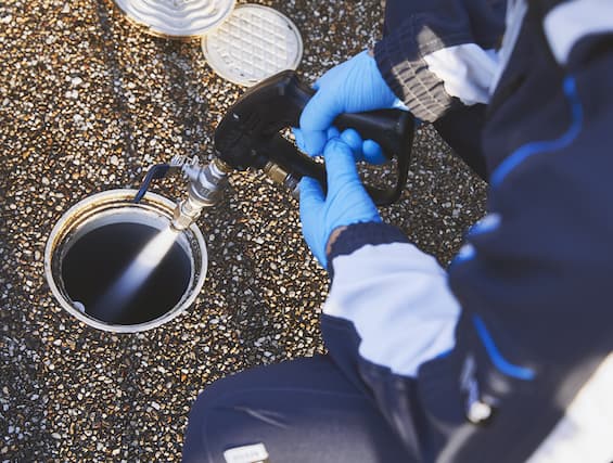 排水管高圧洗浄