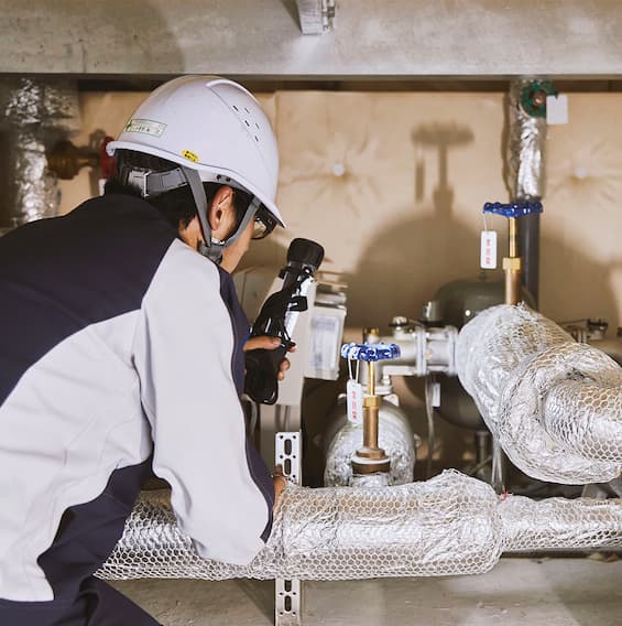 貯水槽清掃・ポンプ点検